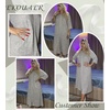 image:imageEkouaer Zipper Robes for Women 34 Sleeve Bathrobe Lightweight House CoatsLight Gray