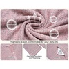 image:imageEkouaer Zipper Robes for Women 34 Sleeve Bathrobe Lightweight House CoatsLight Pink
