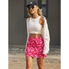 image:imageEkouaer 16 Skorts for Women with Pockets Golf Pickleball Tennis SkirtArt Wave