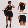 image:imageEkouaer 16 Skorts for Women with Pockets Golf Pickleball Tennis SkirtBlack