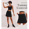 image:imageEkouaer 16 Skorts for Women with Pockets Golf Pickleball Tennis SkirtBlack