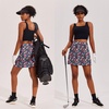 image:imageEkouaer 16 Skorts for Women with Pockets Golf Pickleball Tennis SkirtBlack Colorful Print