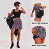 image:imageEkouaer 16 Skorts for Women with Pockets Golf Pickleball Tennis SkirtBlack Colorful Print