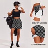 image:imageEkouaer 16 Skorts for Women with Pockets Golf Pickleball Tennis SkirtBlack Floral