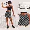 image:imageEkouaer 16 Skorts for Women with Pockets Golf Pickleball Tennis SkirtBlack Floral