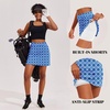 image:imageEkouaer 16 Skorts for Women with Pockets Golf Pickleball Tennis SkirtBlue Pattern
