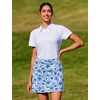 image:imageEkouaer 16 Skorts for Women with Pockets Golf Pickleball Tennis SkirtBlue White Floral
