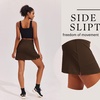 image:imageEkouaer 16 Skorts for Women with Pockets Golf Pickleball Tennis SkirtBrown