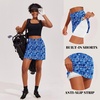 image:imageEkouaer 16 Skorts for Women with Pockets Golf Pickleball Tennis SkirtCean Pattern