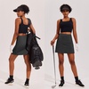 image:imageEkouaer 16 Skorts for Women with Pockets Golf Pickleball Tennis SkirtDark Grey