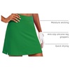 image:imageEkouaer 16 Skorts for Women with Pockets Golf Pickleball Tennis SkirtGreen
