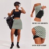 image:imageEkouaer 16 Skorts for Women with Pockets Golf Pickleball Tennis SkirtGreen Pattern