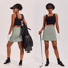 image:imageEkouaer 16 Skorts for Women with Pockets Golf Pickleball Tennis SkirtGreen Pattern