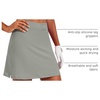 image:imageEkouaer 16 Skorts for Women with Pockets Golf Pickleball Tennis SkirtGrey Sage