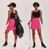 image:imageEkouaer 16 Skorts for Women with Pockets Golf Pickleball Tennis SkirtHot Pink Print  1