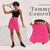 image:imageEkouaer 16 Skorts for Women with Pockets Golf Pickleball Tennis SkirtHot Pink Print  1