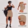 image:imageEkouaer 16 Skorts for Women with Pockets Golf Pickleball Tennis SkirtKhaki