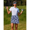 image:imageEkouaer 16 Skorts for Women with Pockets Golf Pickleball Tennis SkirtNavy Flower