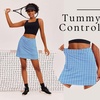 image:imageEkouaer 16 Skorts for Women with Pockets Golf Pickleball Tennis SkirtNavy Pattern