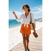 image:imageEkouaer 16 Skorts for Women with Pockets Golf Pickleball Tennis SkirtOrange