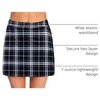 image:imageEkouaer 16 Skorts for Women with Pockets Golf Pickleball Tennis SkirtPalid
