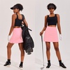 image:imageEkouaer 16 Skorts for Women with Pockets Golf Pickleball Tennis SkirtPink