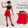 image:imageEkouaer 16 Skorts for Women with Pockets Golf Pickleball Tennis SkirtRed