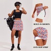 image:imageEkouaer 16 Skorts for Women with Pockets Golf Pickleball Tennis SkirtRed Blue Floral