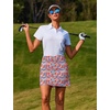 image:imageEkouaer 16 Skorts for Women with Pockets Golf Pickleball Tennis SkirtRed Blue Floral