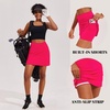 image:imageEkouaer 16 Skorts for Women with Pockets Golf Pickleball Tennis SkirtRose Red