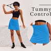 image:imageEkouaer 16 Skorts for Women with Pockets Golf Pickleball Tennis SkirtSparkle Blue