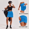 image:imageEkouaer 16 Skorts for Women with Pockets Golf Pickleball Tennis SkirtSparkle Blue