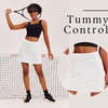 image:imageEkouaer 16 Skorts for Women with Pockets Golf Pickleball Tennis SkirtWhite