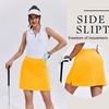 image:imageEkouaer 16 Skorts for Women with Pockets Golf Pickleball Tennis SkirtYellow