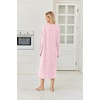 image:imageEkouaer 2 Pack Long Nightgowns for Women Long Sleeve Nightgown with PocketPink Flowerblue Flower