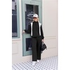 image:imageEkouaer 2 Piece Sets for Women Half Zip Lounge Sets Matching Fall OutfitsBlack