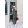 image:imageEkouaer 2 Piece Sets for Women Half Zip Lounge Sets Matching Fall OutfitsDark Gray