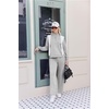 image:imageEkouaer 2 Piece Sets for Women Half Zip Lounge Sets Matching Fall OutfitsLight Gray