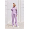 image:imageEkouaer 2 Piece Sets for Women Half Zip Lounge Sets Matching Fall OutfitsPurple