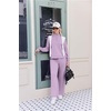 image:imageEkouaer 2 Piece Sets for Women Half Zip Lounge Sets Matching Fall OutfitsPurple