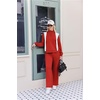 image:imageEkouaer 2 Piece Sets for Women Half Zip Lounge Sets Matching Fall OutfitsRed