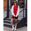image:imageEkouaer Biker Short Sets Womens 2 Piece Lounge Set Summer Matching OutfitsRed