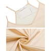 image:imageEkouaer Lingerie for Women Sexy Satin Silk Pajama Sets Lace Cami Short PjChampagne