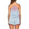 image:imageEkouaer Lingerie for Women Sexy Satin Silk Pajama Sets Lace Cami Short PjLight Blue