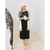 image:imageEkouaer Long Sleeve Nightgowns for Women Calf Length Sleep ShirtsBlack Love Me