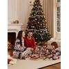 image:imageEkouaer Long Sleeve Nightgowns for Women Calf Length Sleep ShirtsRed Christmas Deer