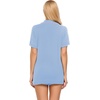 image:imageEkouaer Pajamas Set for Women Short Sleeve Sleepwear Button Down Pj XSXXXLLight Sky Blue