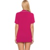 image:imageEkouaer Pajamas Set for Women Short Sleeve Sleepwear Button Down Pj XSXXXLRose Red