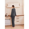 image:imageEkouaer Pajamas for Women Set Soft Longe Sleeve 2 Piece Lounge SetDak Grey