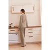 image:imageEkouaer Pajamas for Women Set Soft Longe Sleeve 2 Piece Lounge SetLight Brown
